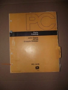 John Deere JD740 Grapple Skidder Parts Catalog - Picture 1 of 1