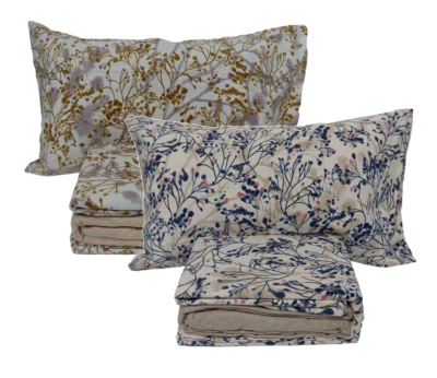 Completo lenzuola inverno in Flanella di Cotone letto con angoli ZUCCHI Dorado - Immagine 1 di 3