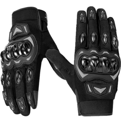 Hombres Mujeres Motocicleta Pantalla Táctil Guantes para Motocicleta Motocross ATV UTV Carreras Foto 1 de 4