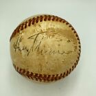 President Harry S. Truman First Pitch Of 1950 Season Single Signed Baseball PSA