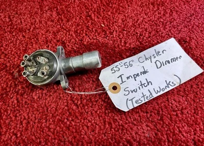 1956 CHRYSLER IMPERIAL HEADLIGHT DIMMER SWITCH ( OEM USED ) A+ A+ A+ - Image 1 of 3