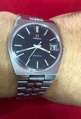 VINTAGE WATCH OMEGA GENEVE MECANIC Cal 613 Ref 34638873 - Image 1 of 4