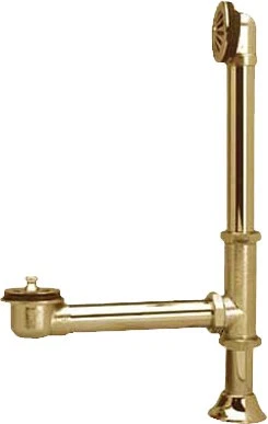Elements Of Design DS2082 Exposed Brass Clawfoot Tub Drain - Brass - Image 1 of 1