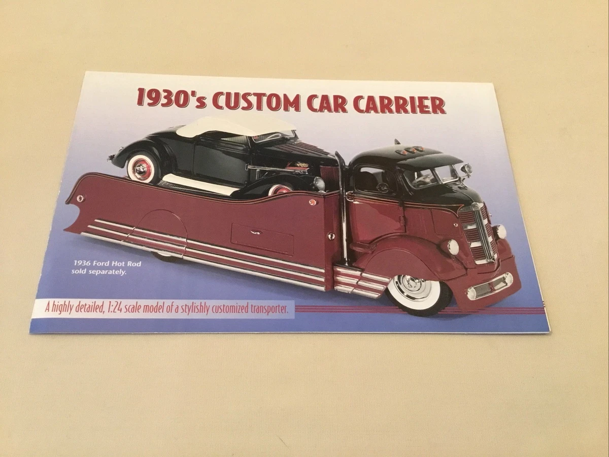 1/24 ダンバリーミント 1930s Custom Car Carrier Rare* 1/24 Danbury