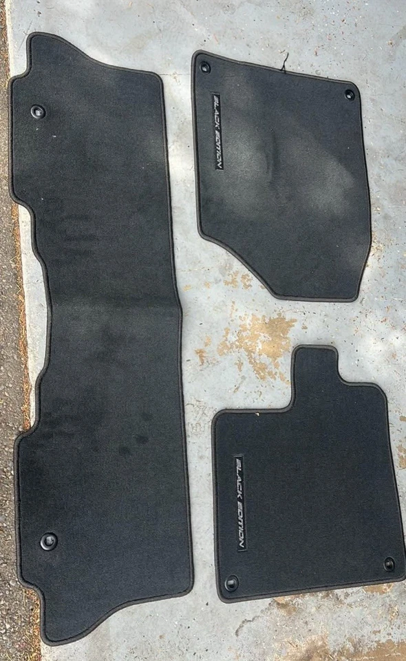 Honda паспорт коврики черный издание ковер 3PC набор 2024 OEM подлинный - Изображение 1 из 1