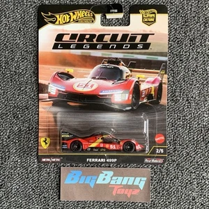 Hot Wheels Premium Ferrari 499P Circuit Legends 2025 (In-Stock) New Collection - Picture 1 of 4