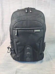Targus 17 Spruce EcoSmart Checkpoint TSA Friendly Backpack 17” Black - Picture 1 of 12