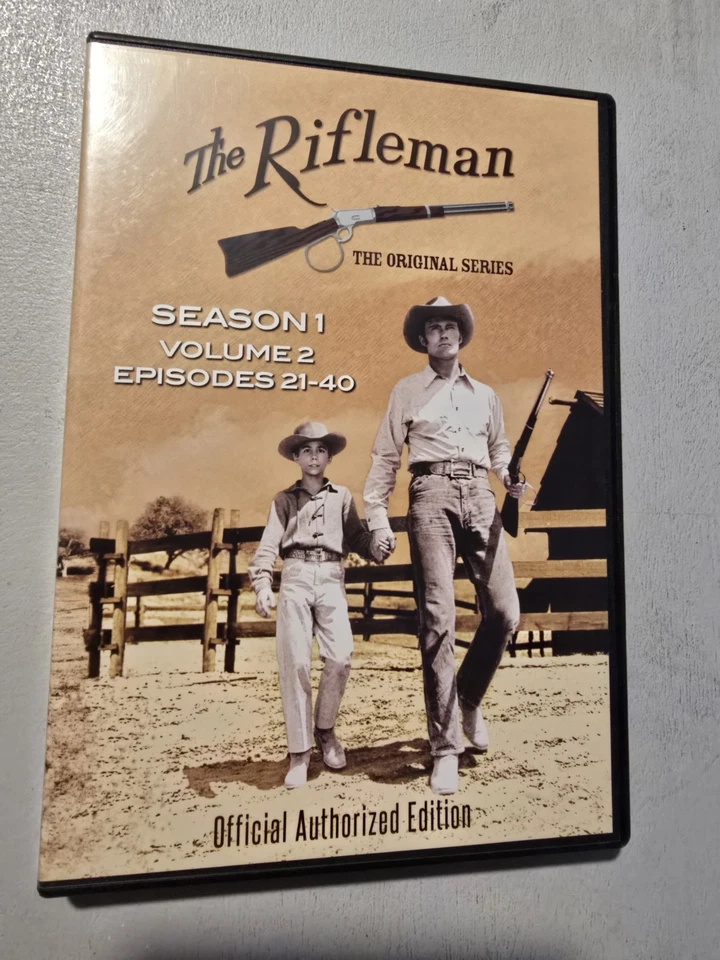 The Rifleman: Season 1 Volume 2 (Episodes 21-40) (DVD, 1959) - Image 1 of 2
