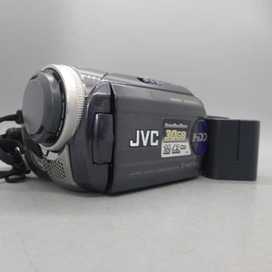 JVC Everio GZ-MG57EK Handheld High Definition HDD Camcorder Black Tested - Picture 1 of 8