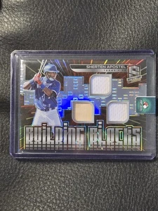 2021 Spectra Building Blocks Materials Hyper Prizm /75 Sherten Apostel Rookie RC - Bild 1 von 3