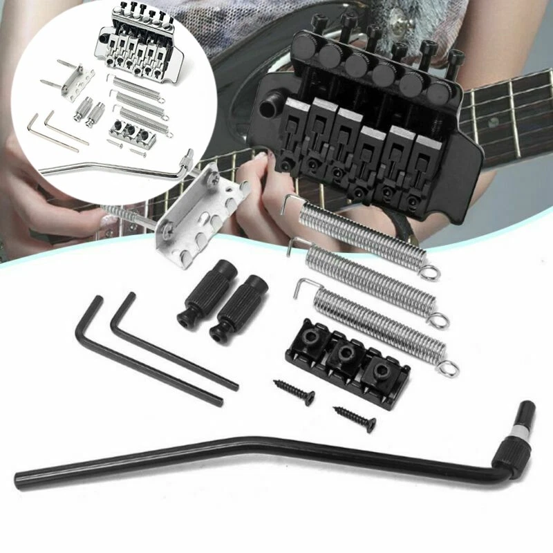 ACE STYLE Ersatz Double Locking Tremolo System Bridge für Floyd Rose E-Gitarre NEU