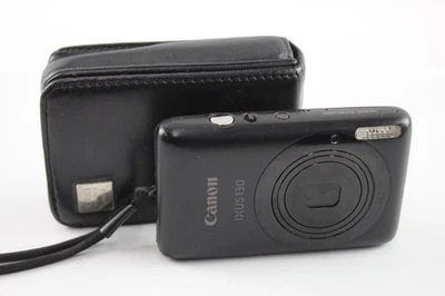 Canon IXUS 130 Digital Compact Camera Working w/ Canon 4x IS Zoom Lens - Image 1 of 4