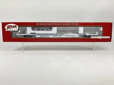 NIB Atlas HO Erie Western #250065 ACF 89’4” Flat Car - Image 1 of 4