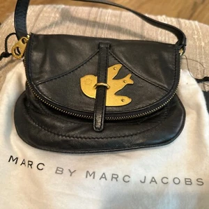 Marc By Marc Jacob’s Crossbody Bad Gold Bird Petal To The Metal New With Tag - Picture 1 of 22