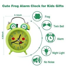 Cute Candy Color Unicorn Frog Owl Alarm Clock Student Kids gift Clock Bedside