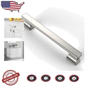 Durable 10 Pack of 5 Inch Brushed Nickel Handles - Ideal for Cabinets & Drawers - Picture 1 of 8