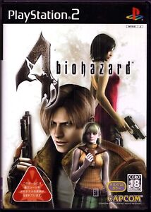 PS2 Resident Evil 4 Biohazard Sony PlayStation CAPCOM Japanese Ver. Unopened