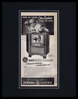 Otto Graham 1951 General Electric Tv 11X14 Framed Original Advertisement