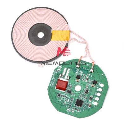12V 1.5A Wireless Charger Module Fast Charging Board PCB Circuit Board Coil New - Image 1 of 4
