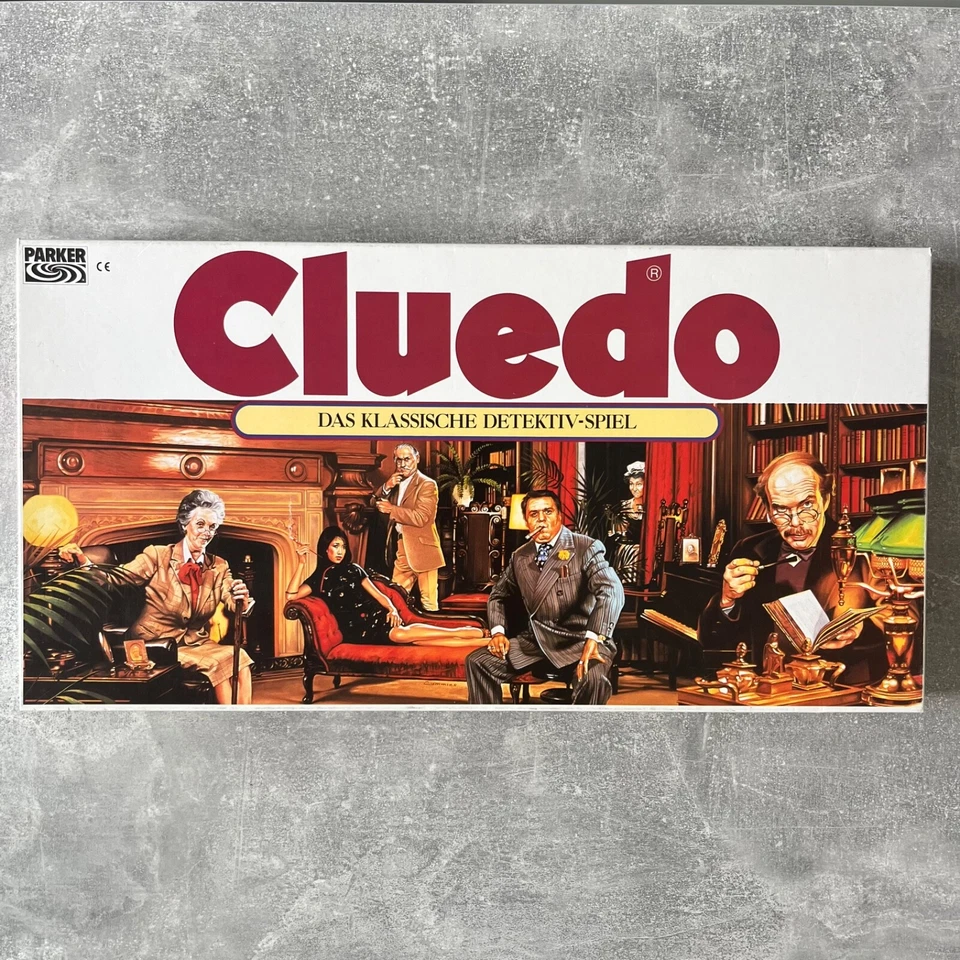 Cluedo Parker Das klassische Detektivspiel Spiel ©1982, 1987 vollständig - Bild 1 von 4