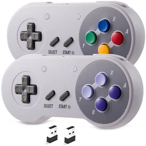 Controlador inalámbrico SNES Switch en línea receptor USB para Switch/Windows PC/Mac OS - Imagen 1 de 20