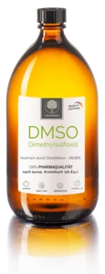 DMSO 1000ml Dimethylsulfoxid, 99,99% Reinheit (Ph. Eur.) in Braunglasflasche - Bild 1 von 1