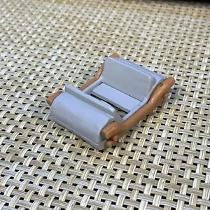 Diecast Fred Flintstones Rock Stone Auto Mattel 2" Hot Wheels - Foto 1 di 8