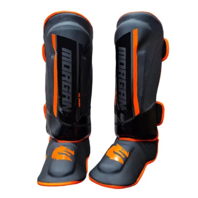 Protector de espinillas y empeine Alpha Series - Kick Boxing Muay Thai Protector Morgan Sports Foto 1 de 4