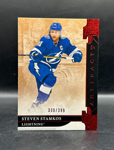 2019-20 Upper Deck Artifacts Steven Stamkos Red Holo #'d 300/399 Lightning #138