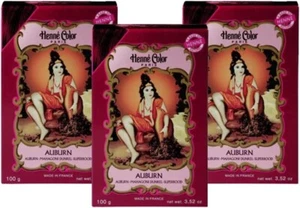 Henne AUBURN Haarfärbemittel 100g Farbe Hennapulver Haarfärbung Ammoniakfrei - Bild 1 von 5