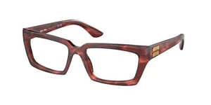 NEW Miu Miu 04XV Eyeglasses 12Q1O1 Red 100% AUTHENTIC - Picture 1 of 1