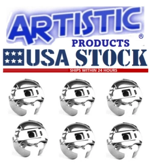 BOBBIN CASE 6pcs.XC7206001 BROTHER PR600 BABYLOCK EMP6 w/ PIGTAIL - Image 1 of 1