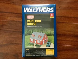 WALTHERS 1/160 N SCALE CORNERSTONE CAPE COD HOUSE MODEL KIT ITEM # 933-3839 F/S - Picture 1 of 5