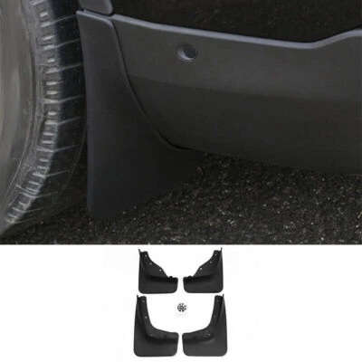 Protectores contra salpicaduras de guardabarros negros ABS para Lincoln MKC 2015-2019 4 piezas Foto 1 de 4