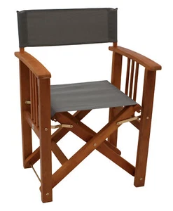 Regiesessel XL Regiestuhl Klappstuhl Gartenstuhl CALIFORNIA, Holz, extra stabil - Bild 1 von 6