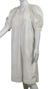 RARE Maskit Israel Medium Vintage Wedding Dress or Evening Gown - Hand Made 1950 - Picture 1 of 14