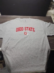 Delta Magnum Weight Gray Ohio State Buckeyes T Shirt Size XL Short Sleeve new - Picture 1 of 5