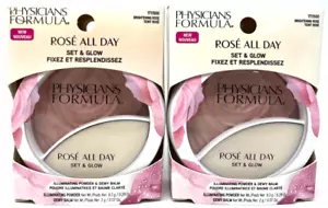 (2) Physicians Formula Rose All Day Set & Glow NIP 1711500 - Brightening Rose - Picture 1 of 3