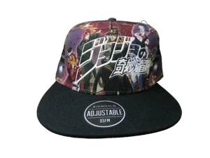 JoJo's Bizarre Adventure Hat/Cap Bioworld Adjustable Backstrap OSFM Anime NWT - Picture 1 of 8