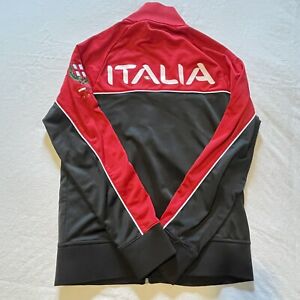 Fila Sport Italia Retro Track Jacket Small USA Multi Athletic Soccer