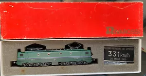 Rivarossi N°1604 CC type 7100 verte 2 tons "record du monde" SNCF N°7107 HO - Foto 1 di 5