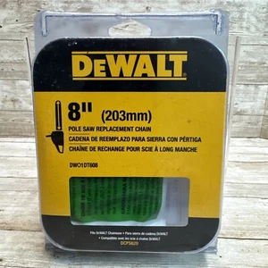Cadena de repuesto de sierra de poste DeWalt DWO1DT608 8" DCPS620 N768646 corte - Imagen 1 de 5