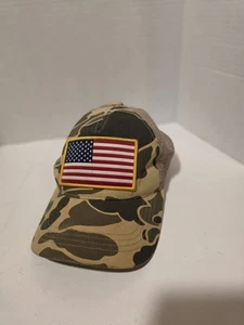 Sombrero de camionero camuflaje bandera americana - Imagen 1 de 4