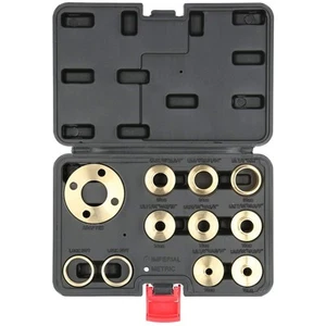 11pcs Brass Router Template Bushing Guides Sets Kit Kontermutter Adapter Rout... - Bild 1 von 6