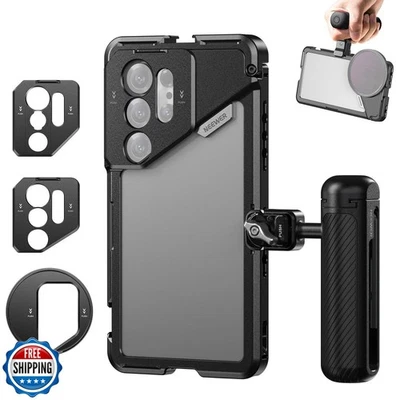 NEEWER S25 Ultra Phone Cage, PA082 Mobile Video Rig Phone Stabilizer for Vide - Image 1 of 4