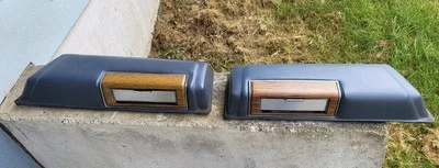 1977-85 Fleetwood COUPE DEVILLE  REAR ARMREST OEM USED GM CADILLAC Pair Complete - Image 1 of 4