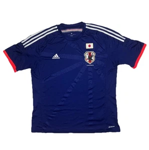 JFA JAPAN NAZIONALE 2013 2014 MAGLIA CALCIO CALCIO ADIDAS TAGLIA XL - Foto 1 di 8