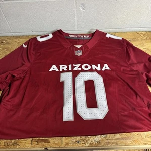 Nike On Field NFL Arizona Cardinals DeAndre Hopkins #10 Jersey Mens Red XXL - Picture 1 of 4
