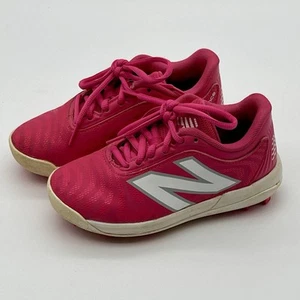 Kids New Balance 4040v7 Baseball Cleats Shoes Girls Size 12 Youth Pink - Picture 1 of 7