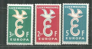 LUXEMBURG 341-43 MNH EUROPA 1958 SCV 2.40 - Bild 1 von 1